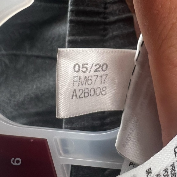 Adidas women’s adjustable drawstrings joggers lavender stripe Sz S comfort - Picture 4 of 7